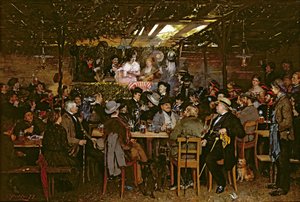 Singing to a Captive Crowd by Otto Piltz